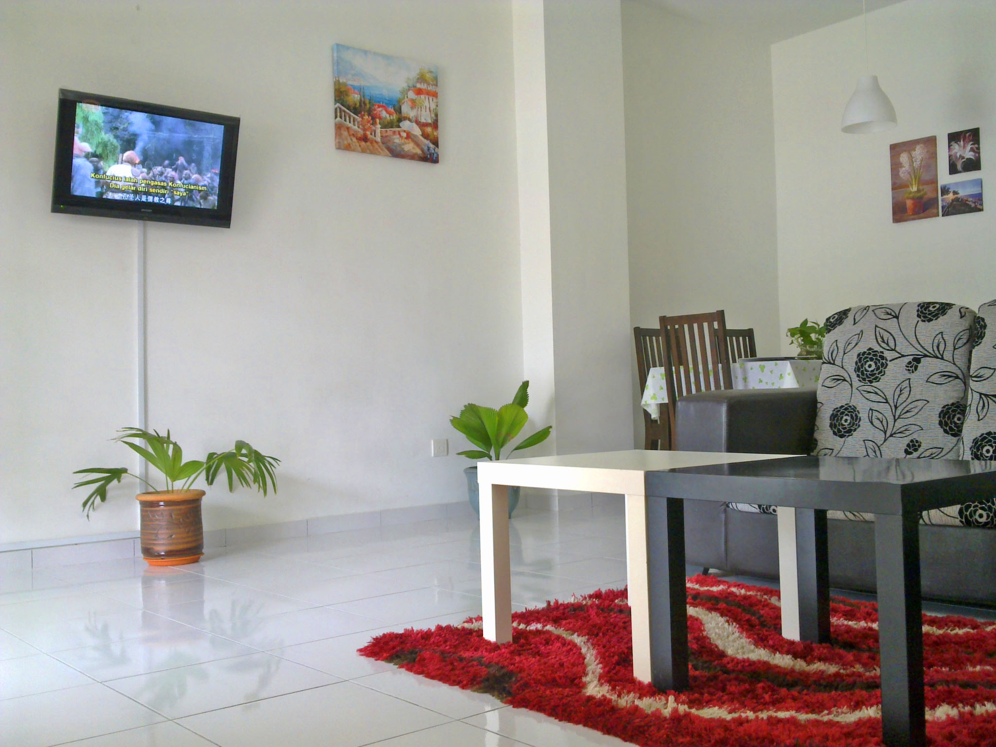 Living Room Wall Decorated with Painting 12